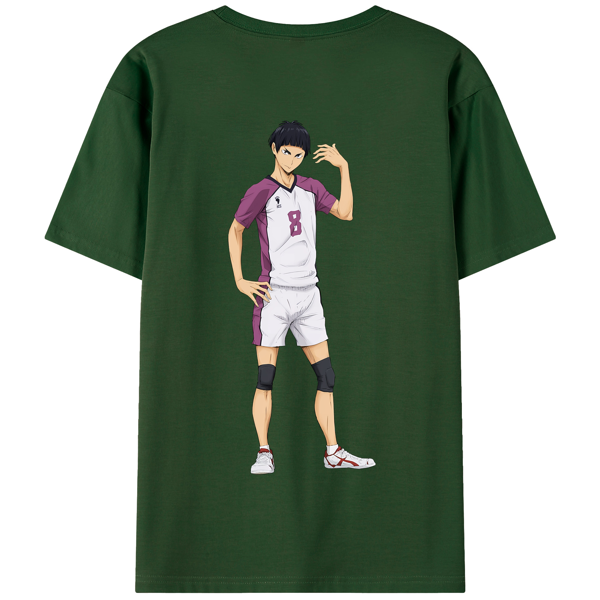（画像用） ハイキュー!! Haikyu!! 綿100％半袖Tシャツ（背面プリント）